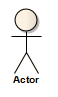 An Actor included in the likes of UML Use Case modeling using Sparx Systems Enterprise Architect. An Actor included in the likes of UML Use Case modeling using Sparx Systems Enterprise Architect.