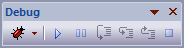 Debug toolbar. Debug toolbar.