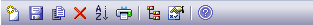 Docked windows toolbar in Sparx Systems Enterprise Architect. Docked windows toolbar in Sparx Systems Enterprise Architect.