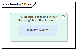 Executable StateMachine for SysML simulation in Sparx Systems Enterprise Architect