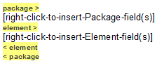 Setting sections and fields to report the Elements in the currently selected Package in Sparx Systems Enterprise Architect. Setting sections and fields to report the Elements in the currently selected Package in Sparx Systems Enterprise Architect.