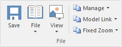 Part of the Document Edit ribbon in Sparx Systems Enterprise Architect.