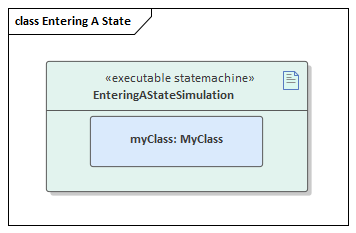 Executable StateMachine for SysML simulation in Sparx Systems Enterprise Architect