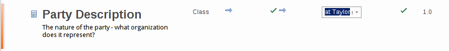 Editing an element in the Specification Manager in Sparx Systems Enterprise Architect. Editing an element in the Specification Manager in Sparx Systems Enterprise Architect.