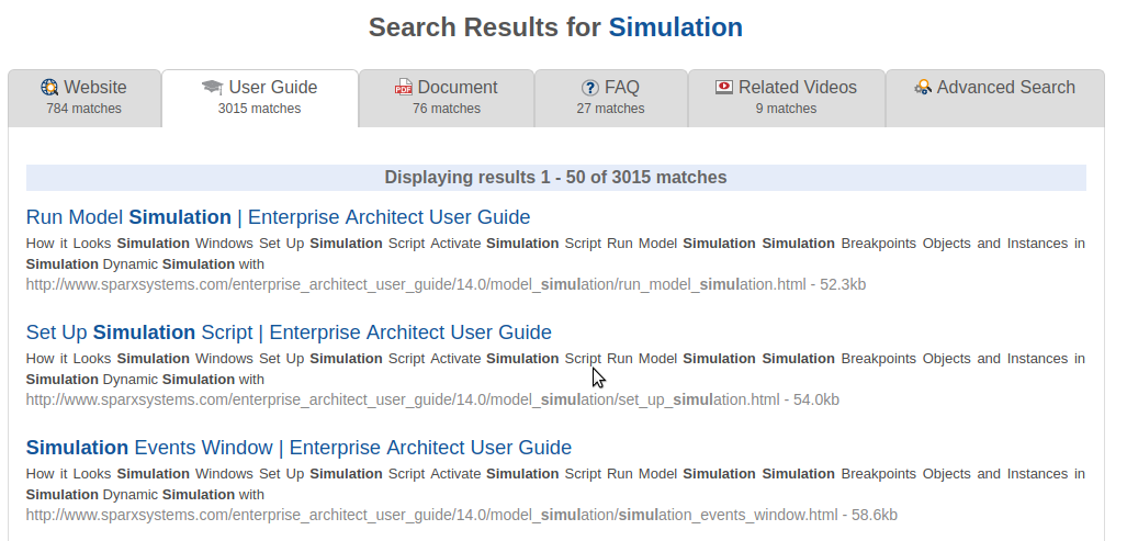 Userguide search results. Userguide search results.