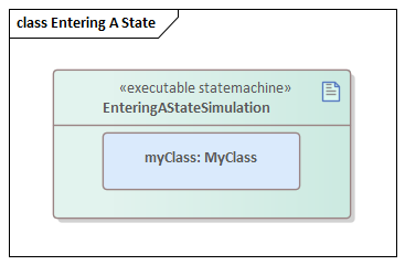 Executable StateMachine for SysML simulation in Sparx Systems Enterprise Architect