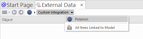 External Data Polarion External Data Polarion