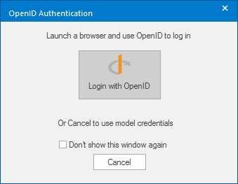 Login screen for OpenID in Enterprise Architect Login screen for OpenID in Enterprise Architect