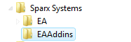 Registry key for Sparx Systems Enterprise Architect add-ins. Registry key for Sparx Systems Enterprise Architect add-ins.