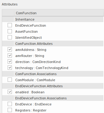 Editing a class in the Schema Composer Editing a class in the Schema Composer