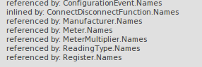 The Schema Composer provides feedback when an item is selected The Schema Composer provides feedback when an item is selected