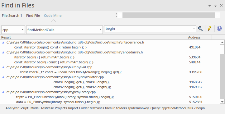 Code Miner in Sparx Systems Enterprise Architect. Code Miner in Sparx Systems Enterprise Architect.