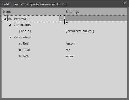 Binding parameters to properties in context in Sparx Systems Enterprise Architect. Binding parameters to properties in context in Sparx Systems Enterprise Architect.