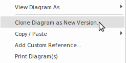 Time Aware Modeling: Cloning a diagram as a new version in Sparx Systems Enterprise Architect. Time Aware Modeling: Cloning a diagram as a new version in Sparx Systems Enterprise Architect.