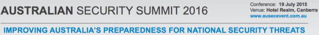Australian Security Summit 2016