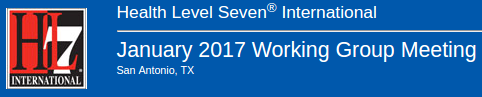 HL7 Working Group Meeting 2017