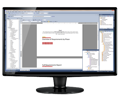 Using Document Template Fragments in a Report