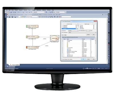 Insert Related Elements Dialog
