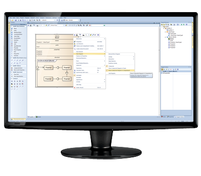 Example of a Structured Compartment in SysML