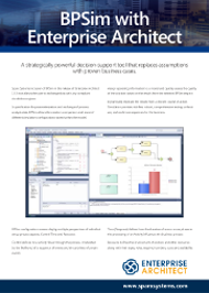 BPSim with Enterprise Architect