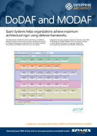 DoDAF and MODAF with Enterprise Architect