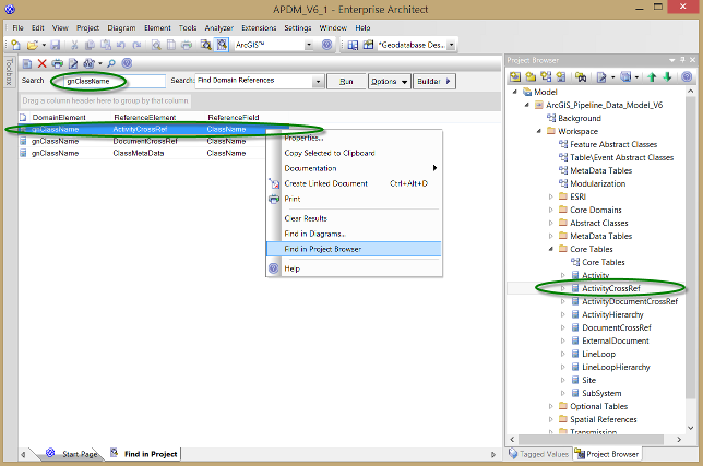 Find Domain References